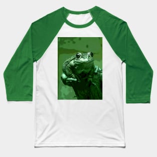 Little Green Frog Baseball T-Shirt